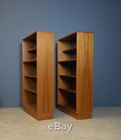 Original Vintage G Plan Teak Shelves Shelving Display Unit Bookcase X 2