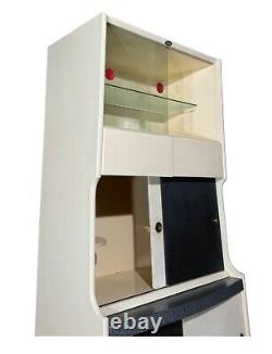 PLACARD DE CUISINE ARMOIRE DE RANGEMENT CUISINE REINE BLEUE FIERTE O MAISON VINTAGE C1940s