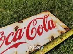 Panneau Émaillé Coca Cola Vintage Pepsi Rolla Coke Man Cave Garage Cuisine Rétro