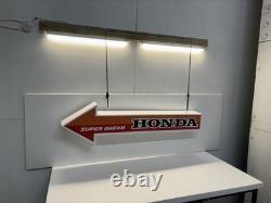 Panneau rétro Honda pour homme cave, bar, garage, chambre, bureau 125cm x 15cm