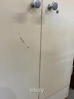 Placard Métallique Vintage, Industriel, Bureau, Armoire, Rangement, Cuisine, Utilitaire