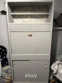 Placard de garde-manger rétro Remploy avec tablette rabattable pour kitchenette