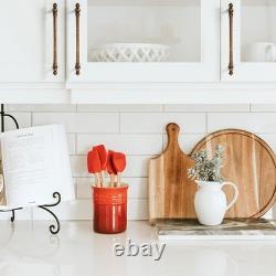 Poignées en laiton vintage rétro pour tiroirs de cuisine - Paquet de 10 de 7,5 pouces robustes