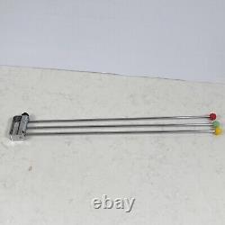 Porte-torchon de cuisine Atomique Sputnik des années 1960 en chrome (M)