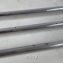 Porte-torchon de cuisine Atomique Sputnik des années 1960 en chrome (M)