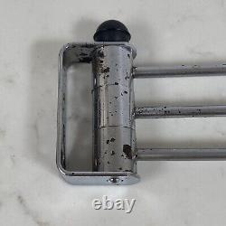 Porte-torchon de cuisine Atomique Sputnik des années 1960 en chrome (M)