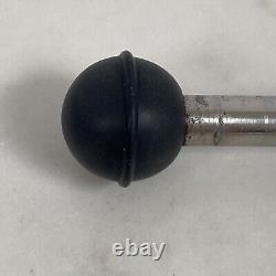 Porte-torchon de cuisine Atomique Sputnik des années 1960 en chrome (M)