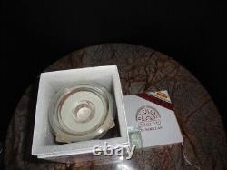 Pot de rangement en verre H Upmann dans sa boîte d'origine 8.75 H x 4.75 Diamètre