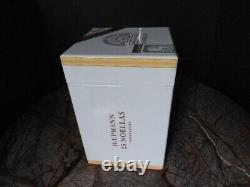 Pot de rangement en verre H Upmann dans sa boîte d'origine 8.75 H x 4.75 Diamètre