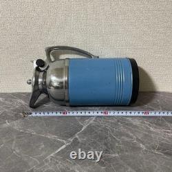 Pot de table vintage en thermos Tigre bleu clair Japon décor de cuisine rétro RARE Pot de table vintage en thermos Tigre bleu clair Japon décor de cuisine rétro RARE