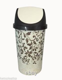 Poubelle de cuisine swing de 25 l style rétro vintage design Vénétie Sorrente shabby chic