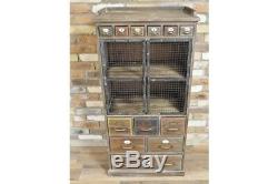 Quirky Grand Bois Multi Tiroirs / Chest Look Vintage / Stockage Rustique