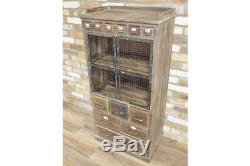 Quirky Grand Bois Multi Tiroirs / Chest Look Vintage / Stockage Rustique