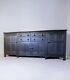 RÉservÉ Grand Buffet En Chêne Foncé Vintage Ercol Dresser Sideboard Cupboard Server