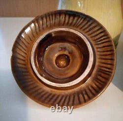 Récipients en champignon VTG MCM, ensemble de 4, design double face, couvercles d'origine 545