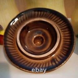 Récipients en champignon VTG MCM, ensemble de 4, design double face, couvercles d'origine 545