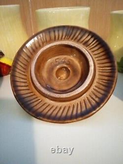 Récipients en champignon VTG MCM, ensemble de 4, design double face, couvercles d'origine 545