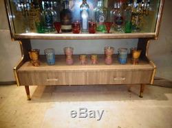Retro Années 50 Années 60 Formica Cocktail Cabinet Vintage Boissons Bar Home Bar Eer Atomic