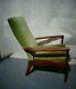 Retro Parker Knoll Easy Chair Chaise Vintage Mid Century Modern Upholsterd Président