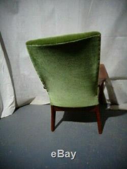 Retro Parker Knoll Easy Chair Chaise Vintage MID Century Modern Upholsterd Président
