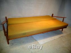 Retro Scandart Sofa Bed 50s 60s Settee Vintage MID Siecle Moderne Chic