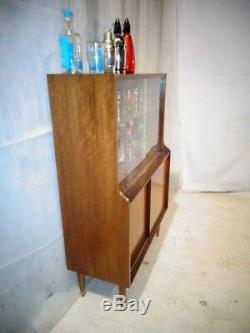Retro Teak Cocktail Cabinet Vintage Home Bar 50 Ans 60