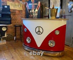 Retro Vintage 1960 Inspiré Camper Van Home Bar / Counter / Buffet