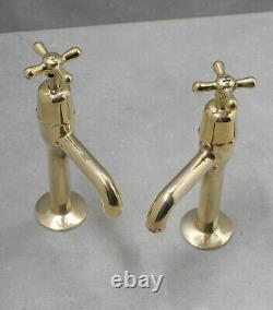 Robinet de pilier en laiton vintage pour évier de Belfast TALL robinet antique rétro