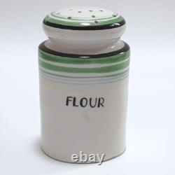 Salière en céramique japonaise vintage, décor de cuisine rétro, fabriqué au Japon