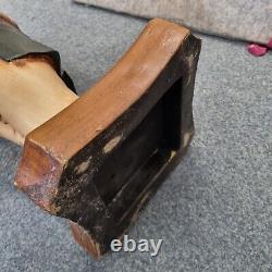 Statue de Chef Vintage Affichage Cuisinier Cuisine Restaurant Boucherie Rétro 30 Pouces Haut