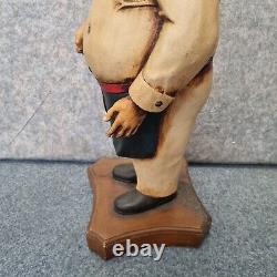 Statue de Chef Vintage Affichage Cuisinier Cuisine Restaurant Boucherie Rétro 30 Pouces de Haut