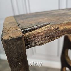 Support à vin en bois massif rustique récupéré vintage pour 6 bouteilles en pin fait main