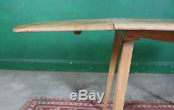 Table De Planches Ercol Drop Vintage, Orme Léger, Rétro, Cuisine, Salle À Manger, Windsor