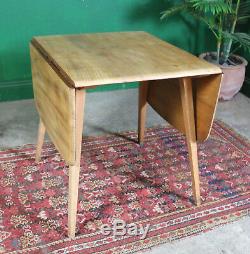 Table De Planches Ercol Drop Vintage, Orme Léger, Rétro, Cuisine, Salle À Manger, Windsor
