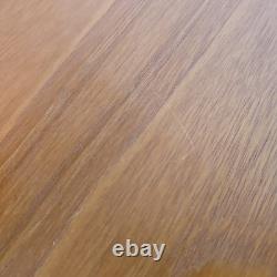 Table à manger extensible en teck rétro vintage Nathan des années 50 MCM