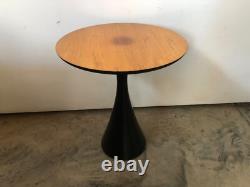 Table d’appoint champignon du milieu du XXe siècle par Maurice Burke pour Arkana