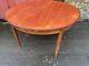 Table De Salle à Manger Ronde En Bois Rétro Vintage De Style G Plan Des Années 60-70 Milieu Du Siècle Mcm