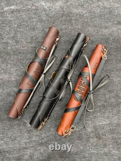 Tablier en cuir de barbier avec logo / Tablier de coiffeur / Tablier en cuir Barista Bertender