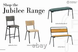 Tabouret de bar rembourré en tan Tabouret de bar Tabouret de comptoir Tabouret rétro