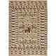Tapis Kilim Sumak Tissé à La Main, 4,1 X 5,9 Pieds
