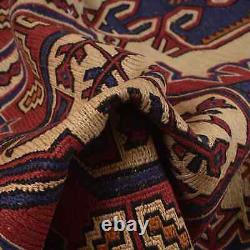 Tapis kilim vintage (saghari) 4,7x6,5 pieds