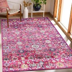 Tapis orientaux résistants aux taches, tapis vintage traditionnels pour salon 7653