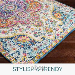 Tapis vintage Surya Rabat pour le salon, le couloir, la cuisine, style bohème cm