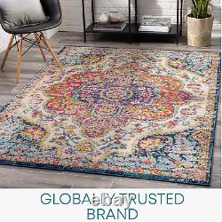 Tapis vintage Surya Rabat pour le salon, le couloir, la cuisine, style bohème cm