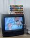 T&eacute;l&eacute;viseur Crt De Cuisine R&eacute;tro Daewoo 14 Vintage 1997 Pour Jeux Vid&eacute;o, Avec T&eacute;l&eacute;commande, Fonctionne Tr&egrave;s Bien