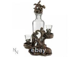 Tentacle Temptation Octopus Squid Decanter & Glasses Nemesis Now Cthulhu Gift