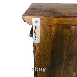 Tiroir d'armoire vintage Boîte aux lettres à épices Apothicaire à suspendre ou à poser