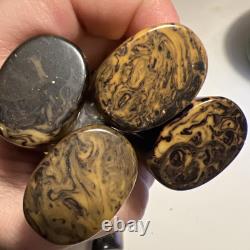 Ustensiles de cuisine vintage en bakélite et acier inoxydable, ensemble de 15 pièces, belle couleur