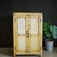 Vaisselier De Cuisine Rustique Vintage Blanchi