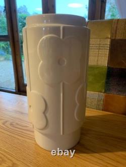 Vase en céramique Abacus Flower Orla Kiely Large Rare. DÉCOUVREZ MES AUTRES ARTICLES